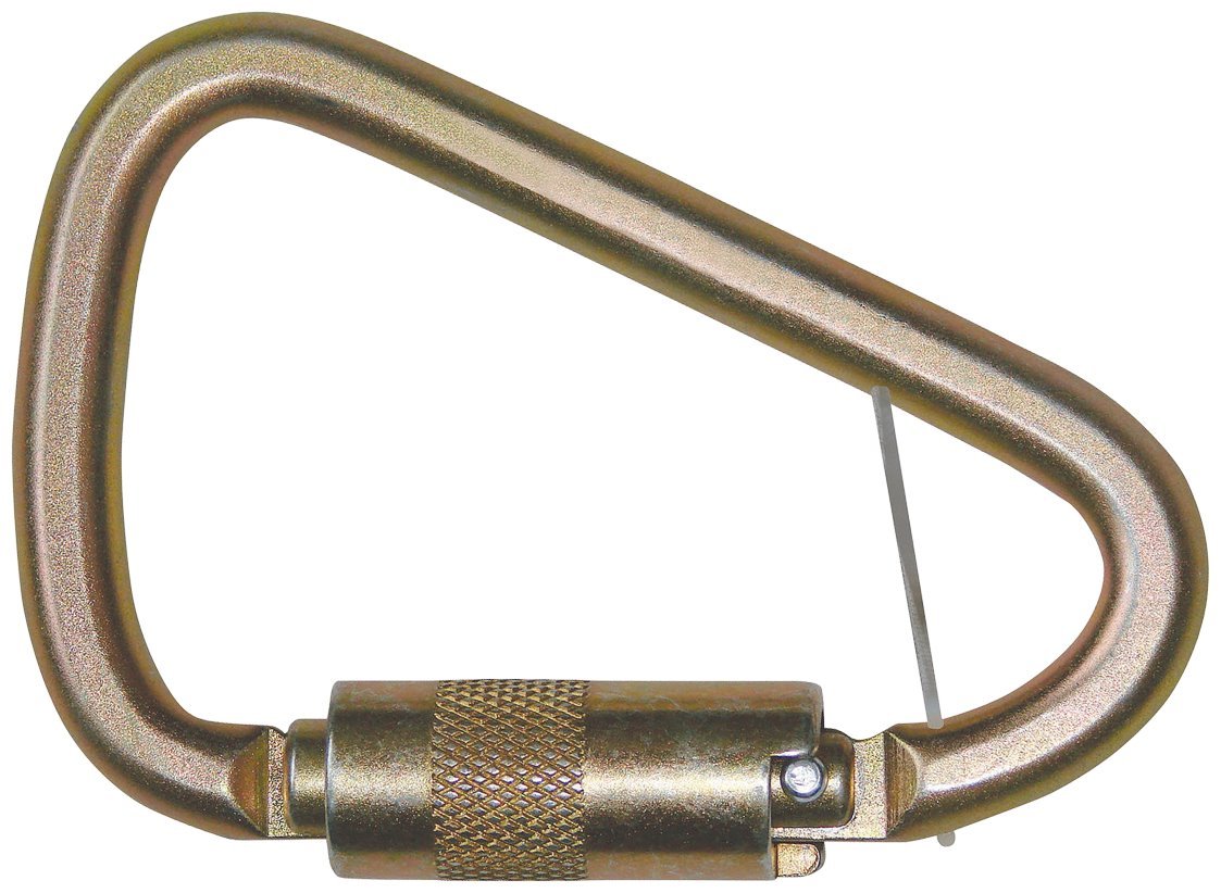 2 Pack FallTech 8450 Steel Carabiner with 1