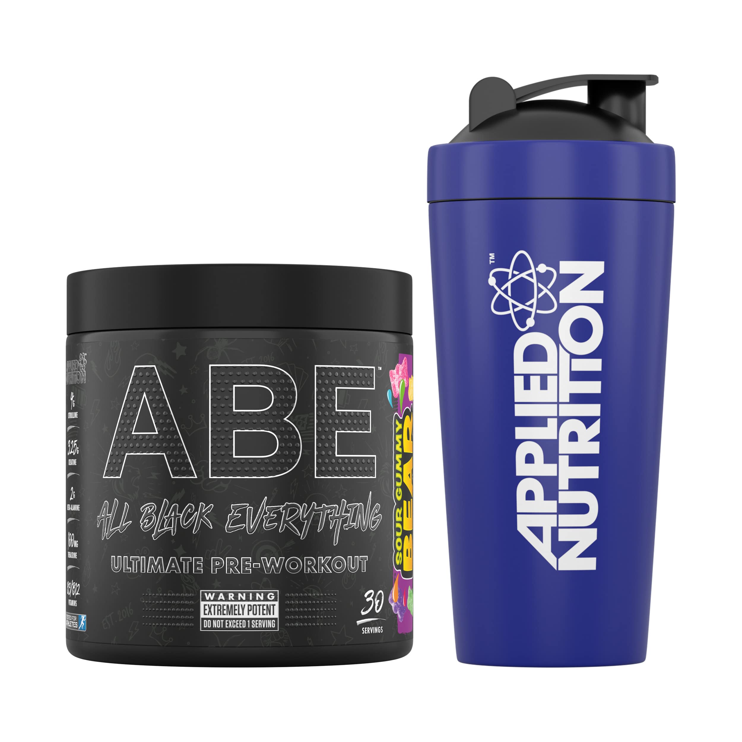 Buy Applied tion Bundle ABE Pre Workout 315g + 750ml Steel Protein