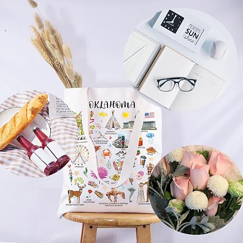 Miniatura 5 de G2TUP Oklahoma Souvenirs Gift Oklahoma Travel Tote Bag Oklahoma Home Bolso Oklahoma Turismo Regalo de vacaciones Oklahoma Regalo de vacaciones