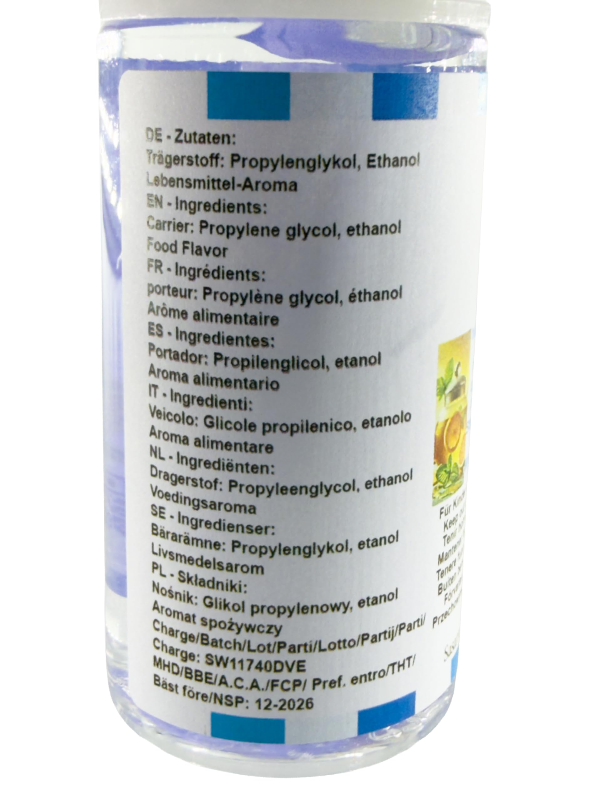 Zitronen Tee Aroma Konzentrat - Vegan - Sasami - 100ml