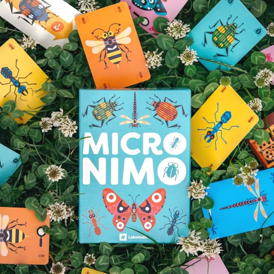 Amazon | MICRONIMO マイクロニモ Laboludic 昆虫カードゲーム