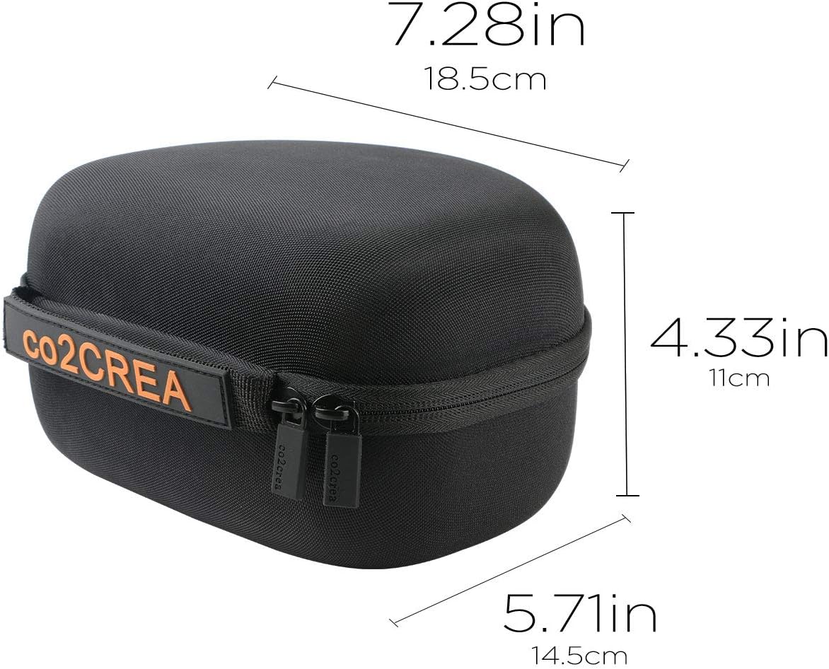 co2CREA Hard Travel Case Replacement for GVS SPR457 / SPR451 Elipse P100 Half Mask