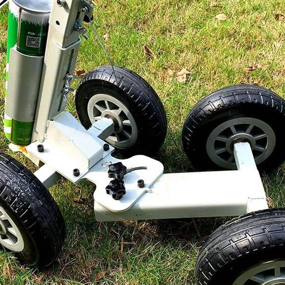 Machine De Traçage De Lignes, Applicateur De Marquage De Voies Avec Réglage De Largeur, Idéal Pour Les Travaux De Peinture De Lignes De Route Ou De Gazon Dans Les Écoles, Les Terrains De Sport, Les U