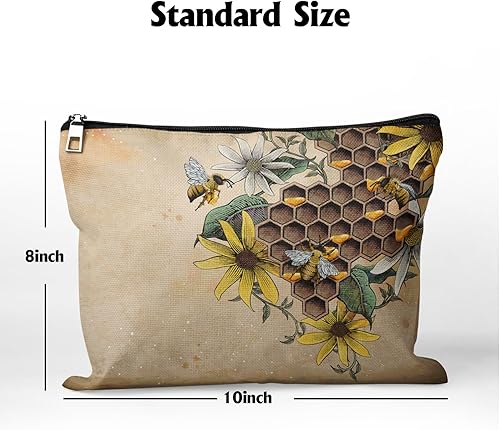 Miniatura 3 de Cafl Bolsa de maquillaje para viajes, artículos esenciales para organizar joyas, bolsa de cosméticos para el cuidado de la piel, neceser con