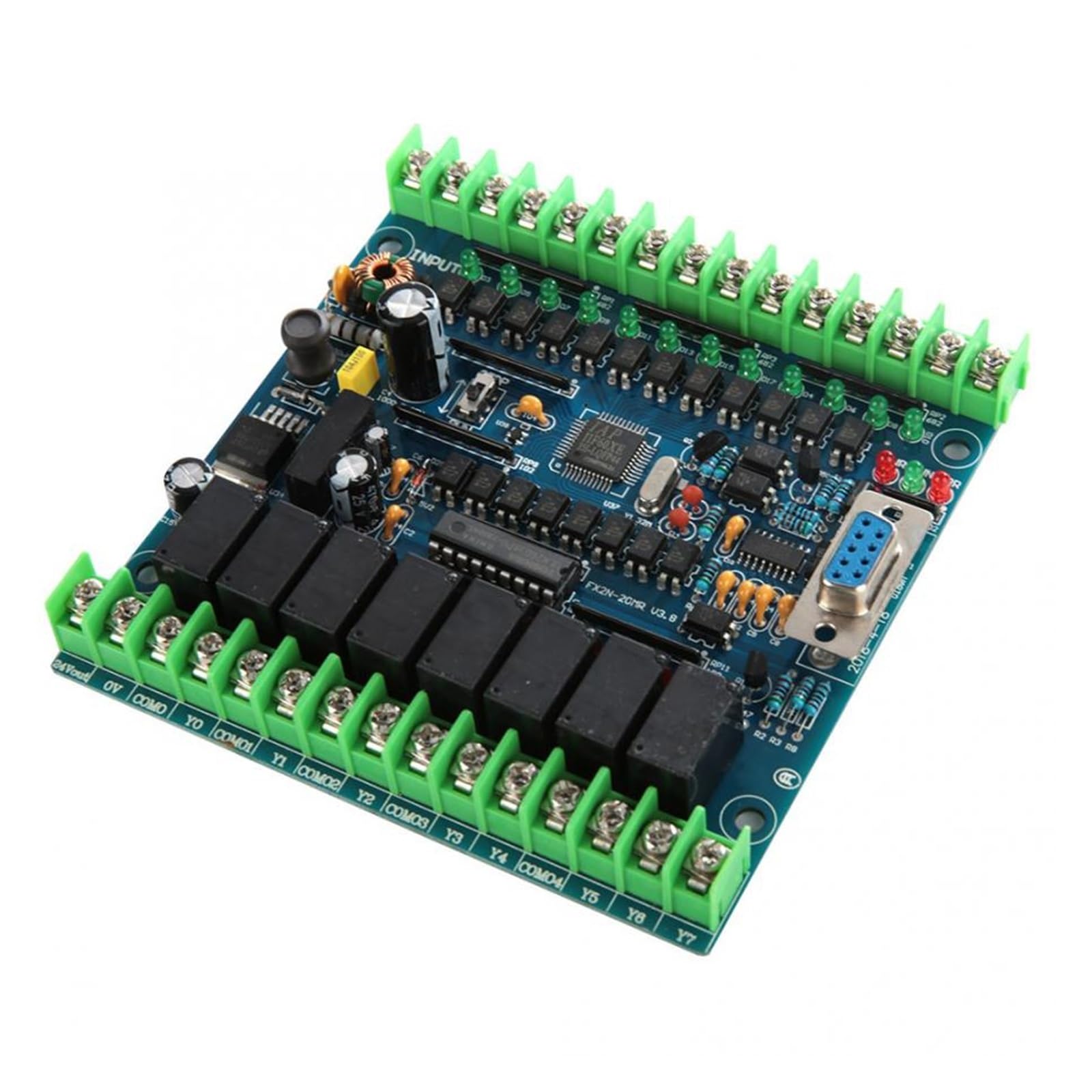 Automate industriel FX2N-20MR DC24V idéal pour la gestion de convoyeurs automatiques