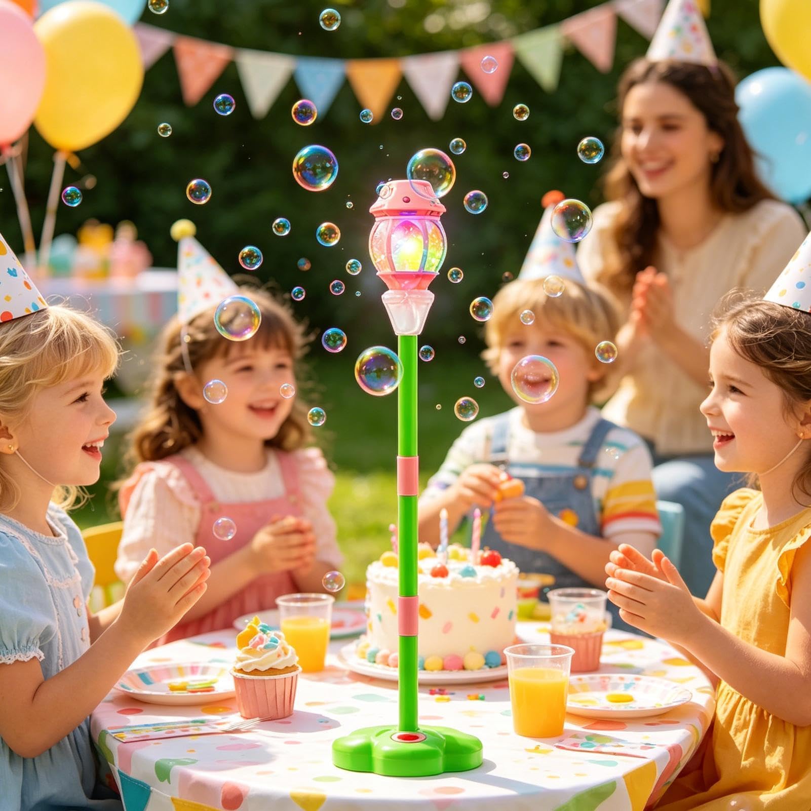 Máquina De Burbujas Infantil Juguete Veraniego automático con Forma farola