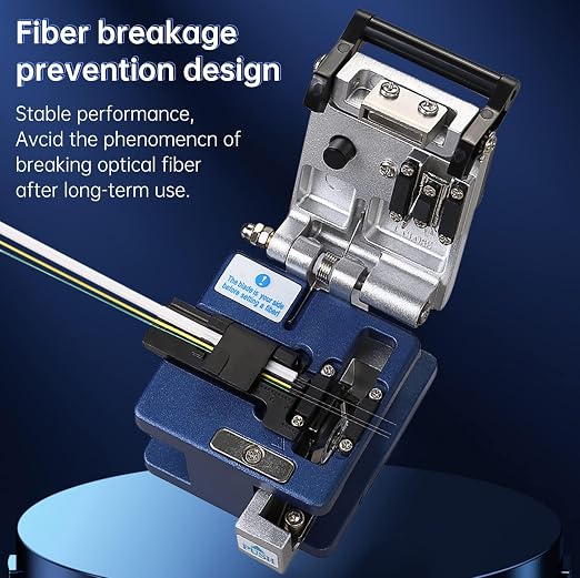 Kit de herramientas para fibra óptica con medidor y limpiador miniatura 4