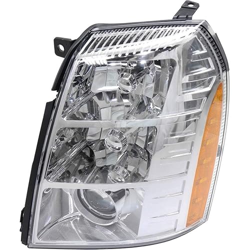 For Cadillac 2009 Headlight Assembly Driver Side | Hybrid | w/HID Type | CAPA Certified | GM2502291 | 25897648