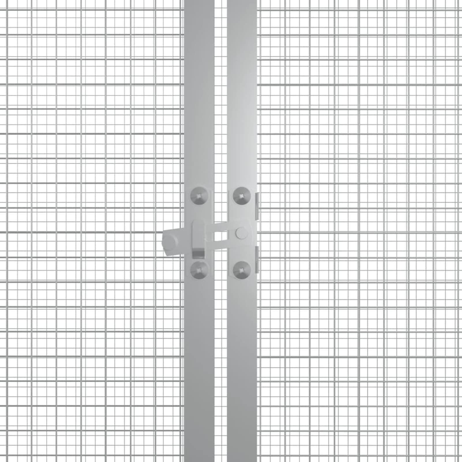 ZEYUAN Jaula de gallinas Acero galvanizado Antracita 200x91x100 cm, Jaulas para Conejos, Jaula Cobaya, Jaula Hamster, Jaula para Gatos, Jaula Chinchilla, Recinto para Conejos - SPU:171544