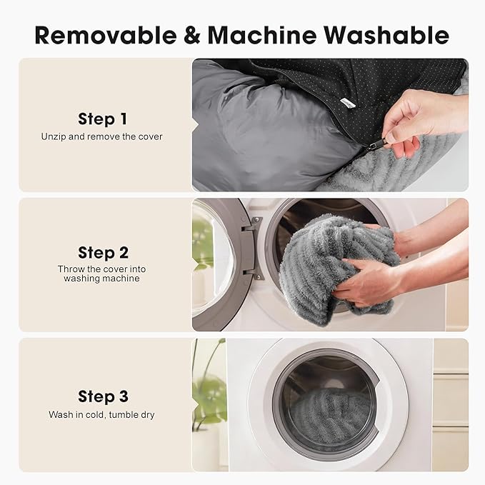 Cama Redonda para Perro Pequeño 58cm Lavable miniatura 4