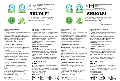 SHUOLEI C9344 Caixa de manutenção compatível com Workforce WF-2930 WF-2950 WF-2810 WF-2830 WF-2850 W