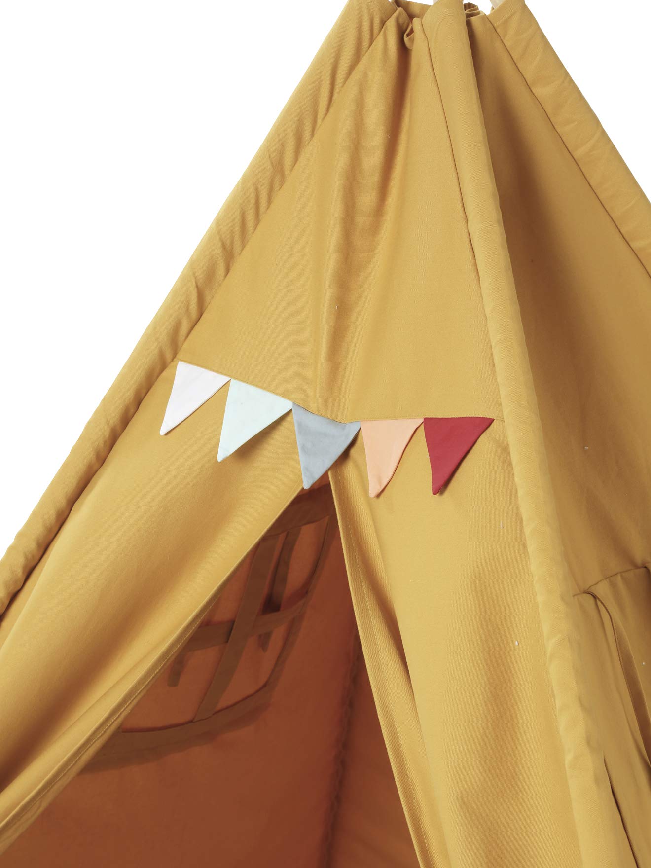 VERTBAUDET Jouet Enfant Tipi Hawk Bois Jaune TU
