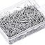 500 Pieces Sewing Pins Head Pins Fine Satin Pin Straight for Dressmaker Jewelry Craft Sewing Projects , Satin Pin Dressmaker