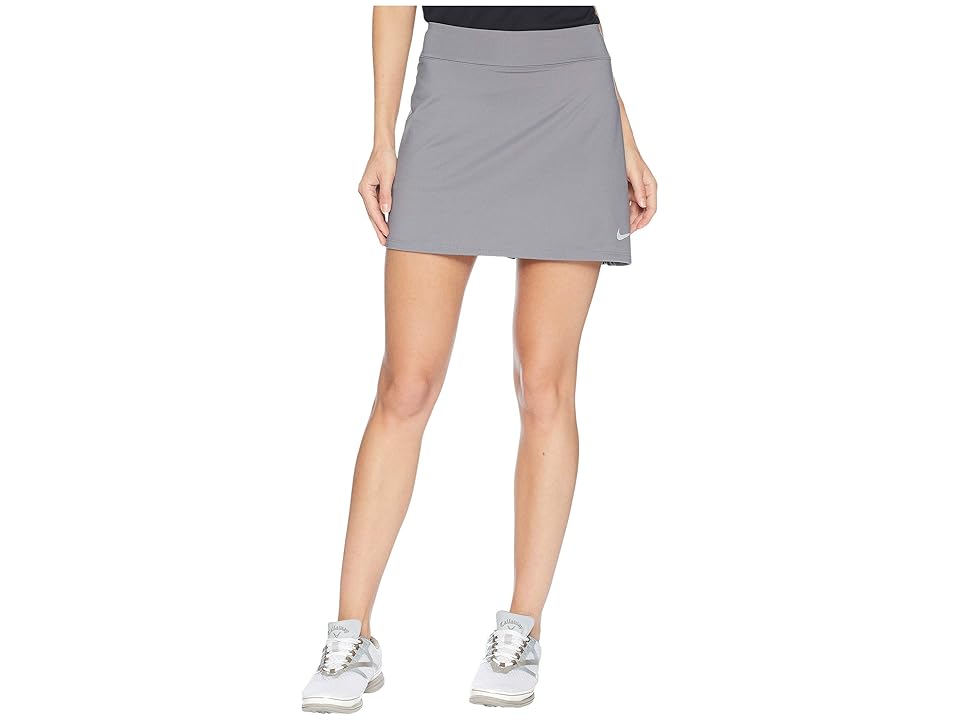 

Nike Golf Dry Skort Knit 15 (Gunsmoke/Flint Silver) Women's Skort, Gray