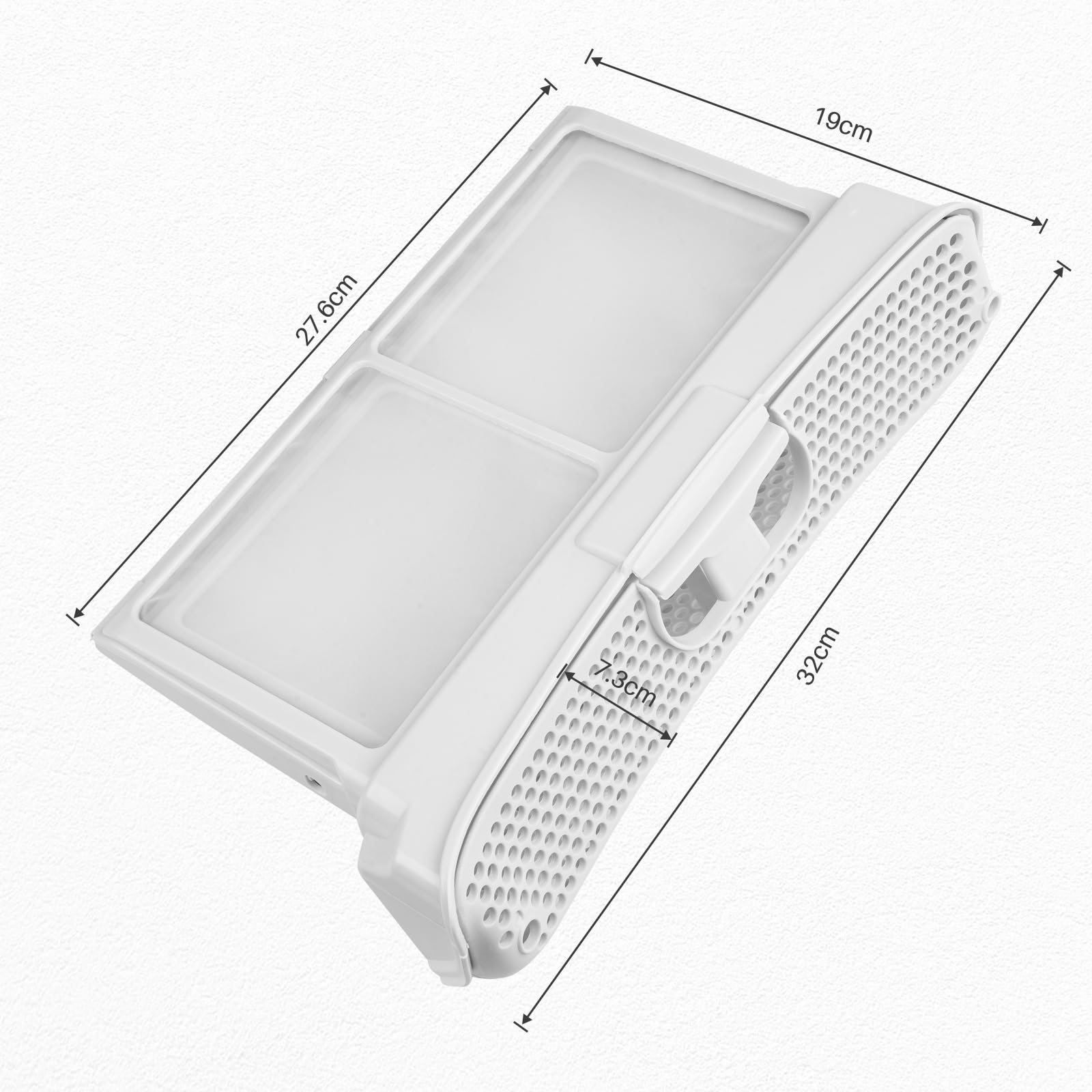 Flusensieb Filter für Bosch/Siemens/Neff/Constructa Wäschetrockner 00656033/656033 wie iQ300 iQ500 iQ700 iQ800 2teilig