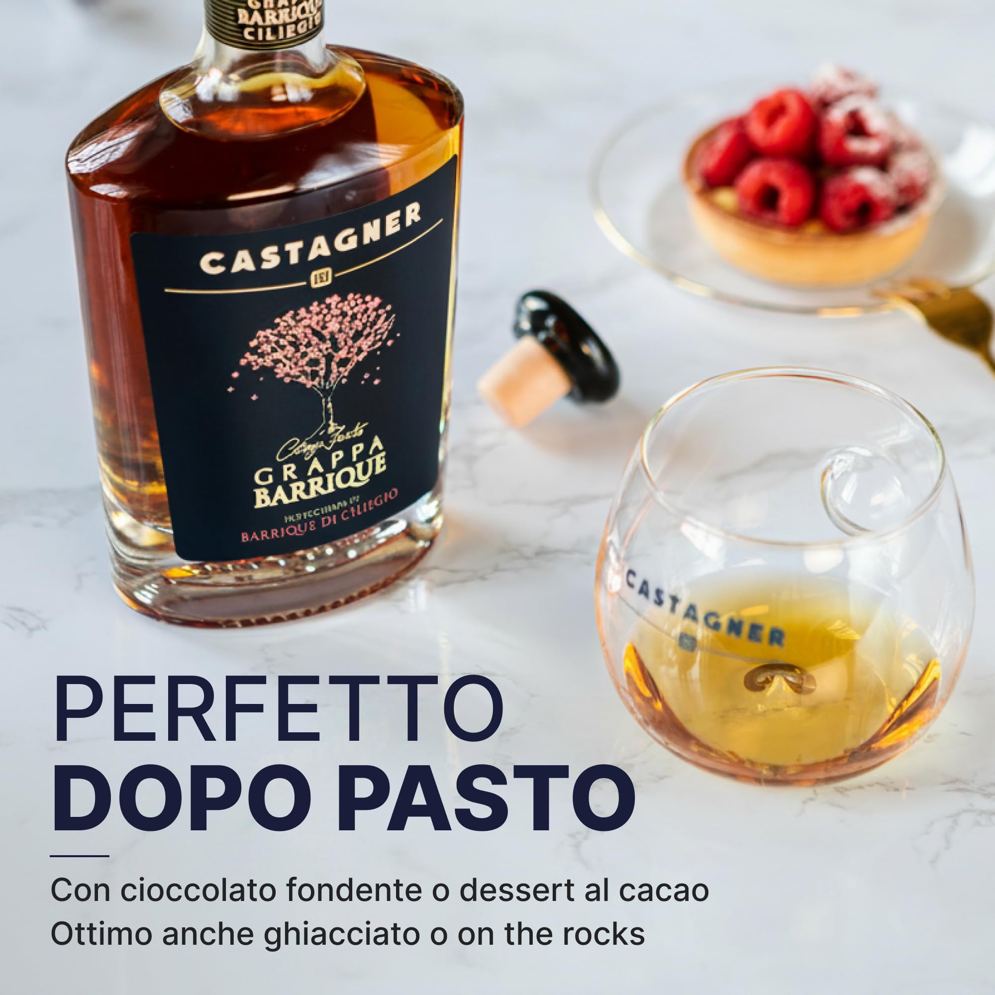 Castagner Grappa Riserva Kirschbarrique 37,5 % vol (1 x 70 cl)