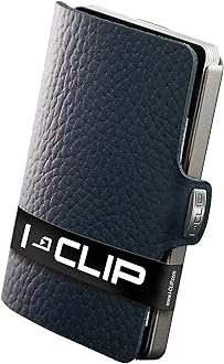 I-CLIP, Premium Men's Leather Wallet, Versatile Changeable Money clip, Secure Card Holder, Compact Men's Wallet Minimalist, Sleek Slim Design, Perfect Money Clip Wallet for Men