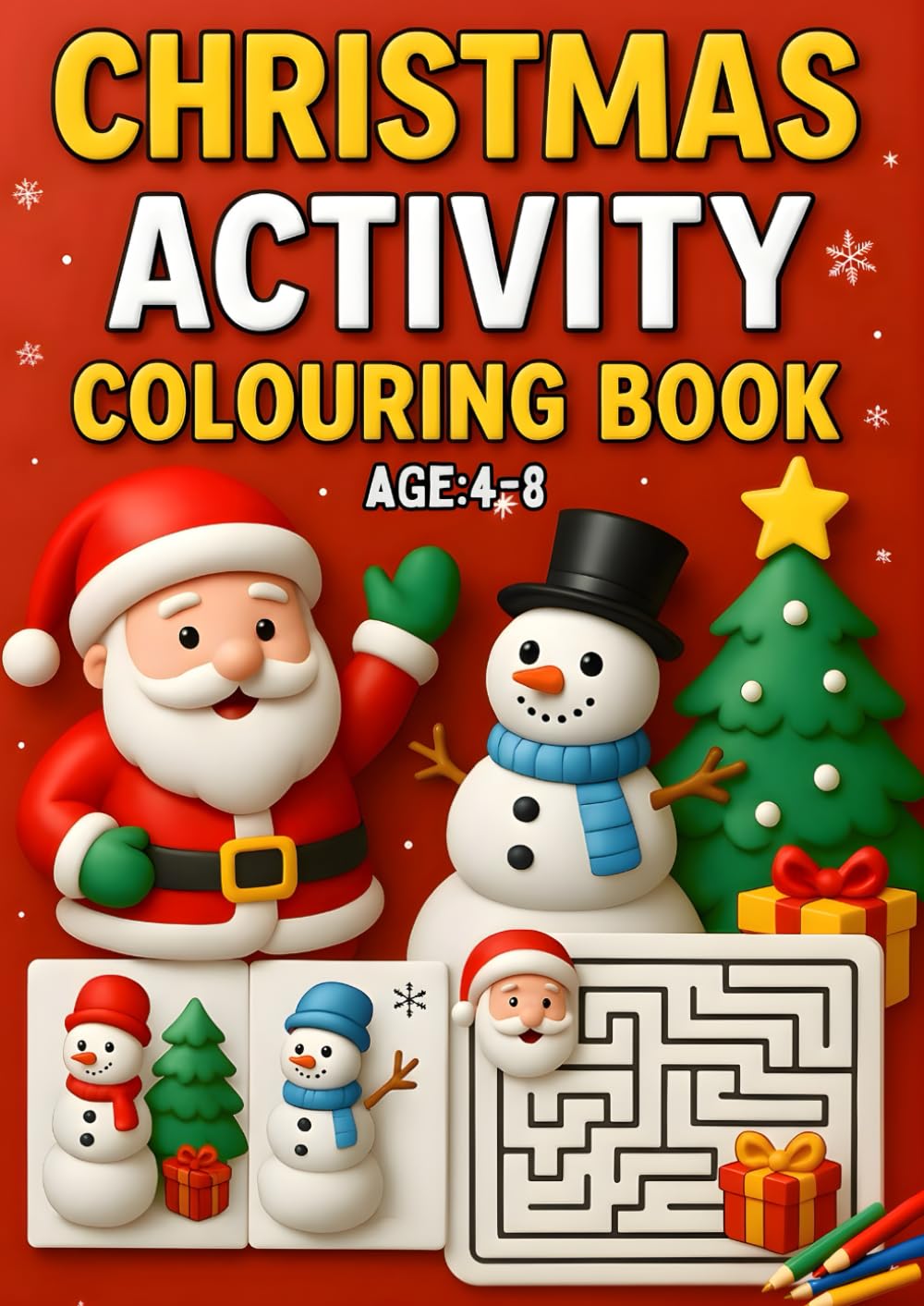 Christmas Activity Colouring Book