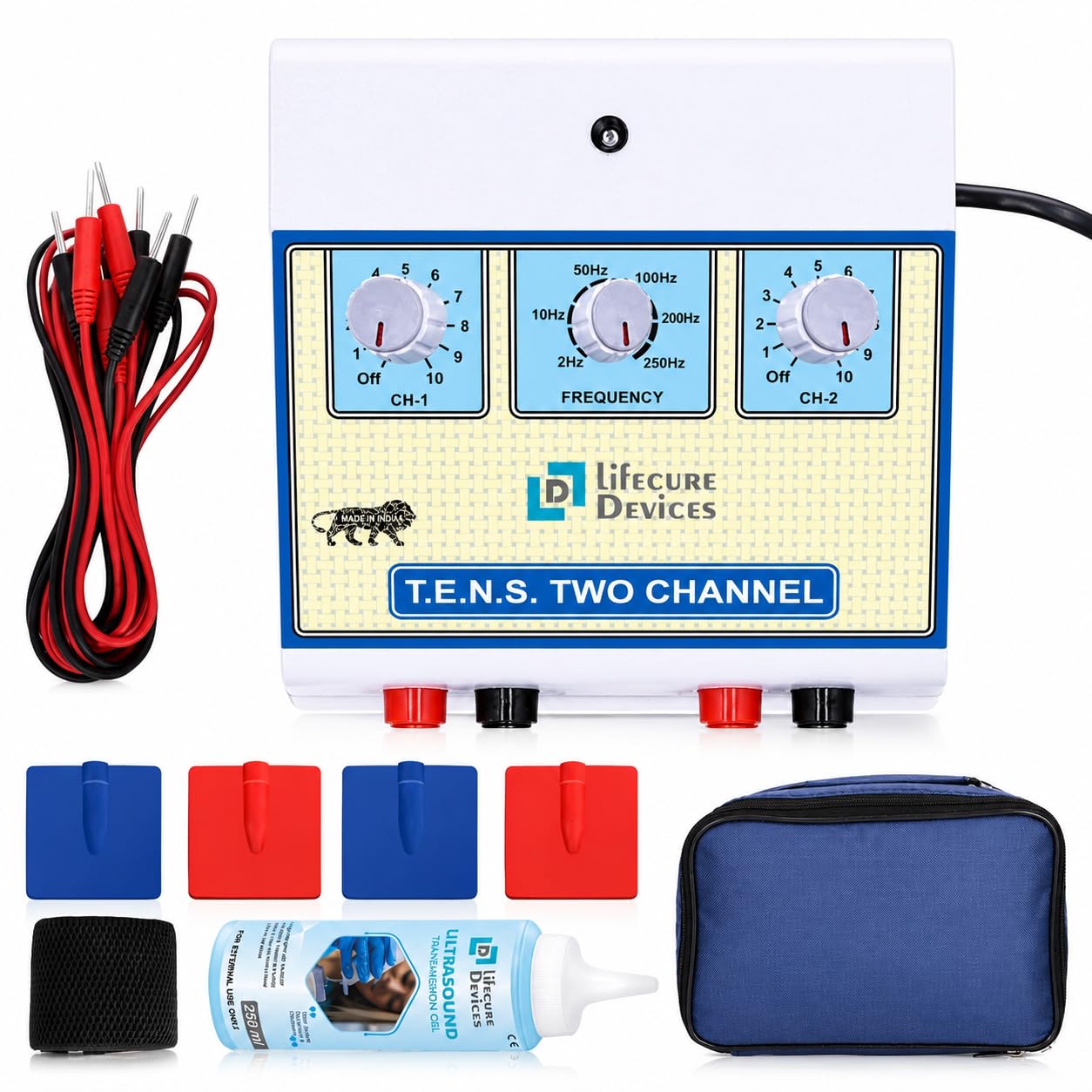 Mini Tens 2 Channel Tens Machine for Physiotherapy Nerve Stimulator Physiotherapy Electrotherapy for Pain Relief-image-37