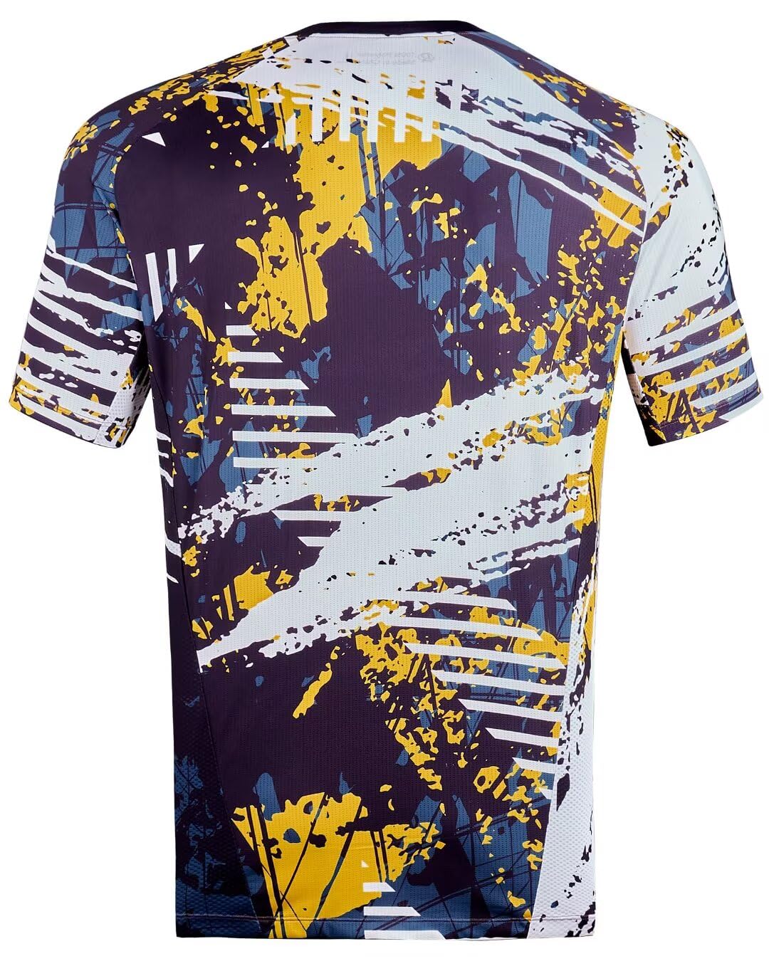 ROTTO Maglia MTB Uomo Maglia Ciclismo Mountain Bike con Manica Corta per MTB BMX Downhill umidità e Asciugatura Rapida