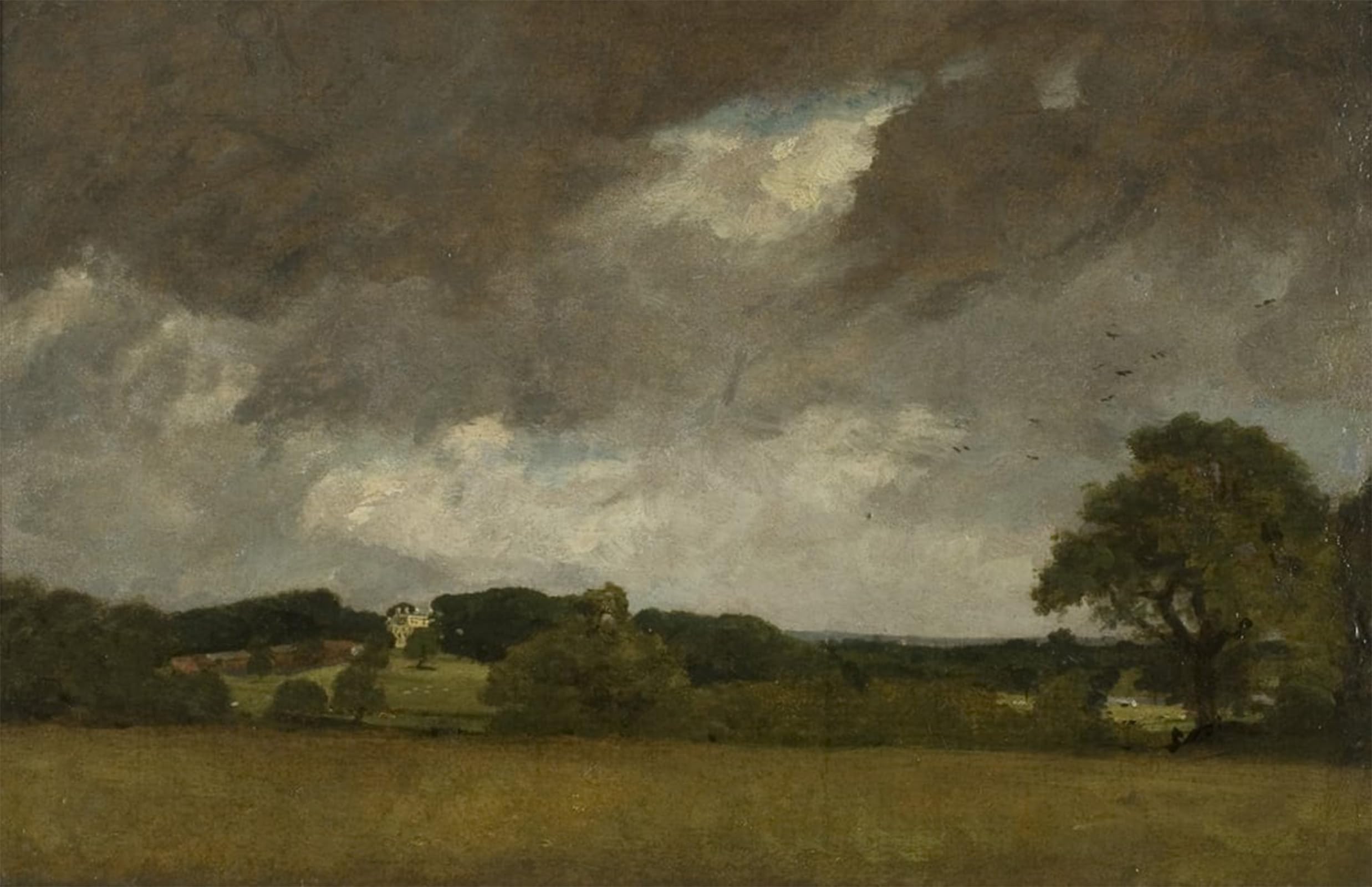 ARTXLXXBN Famous Painting Art Wall Decor Abstract Art Picture Malvern Hall From the South West by John Constable Animal Pictures for Home Decor 60x90cm