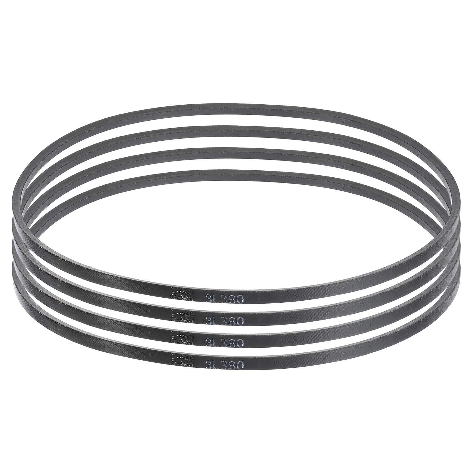 uxcell 3L240 Classic Wrapped Rubber V-Belt, 24"(610mm) Outside Circumference, 3L Profile V Belt 3/8" Width 7/32" Height — view 61