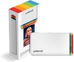 Polaroid Hi-Print - Imprimante photo de poche connectée Bluetooth de 2e génération 2x3 - Imprimante blanche uniquement (9128) | Gen 2 Impression Dye-Sub 2,1×3,4, rechargeable USB-C, ~20 impressions et charge, utilise des cartouches Hi-Print 2x3