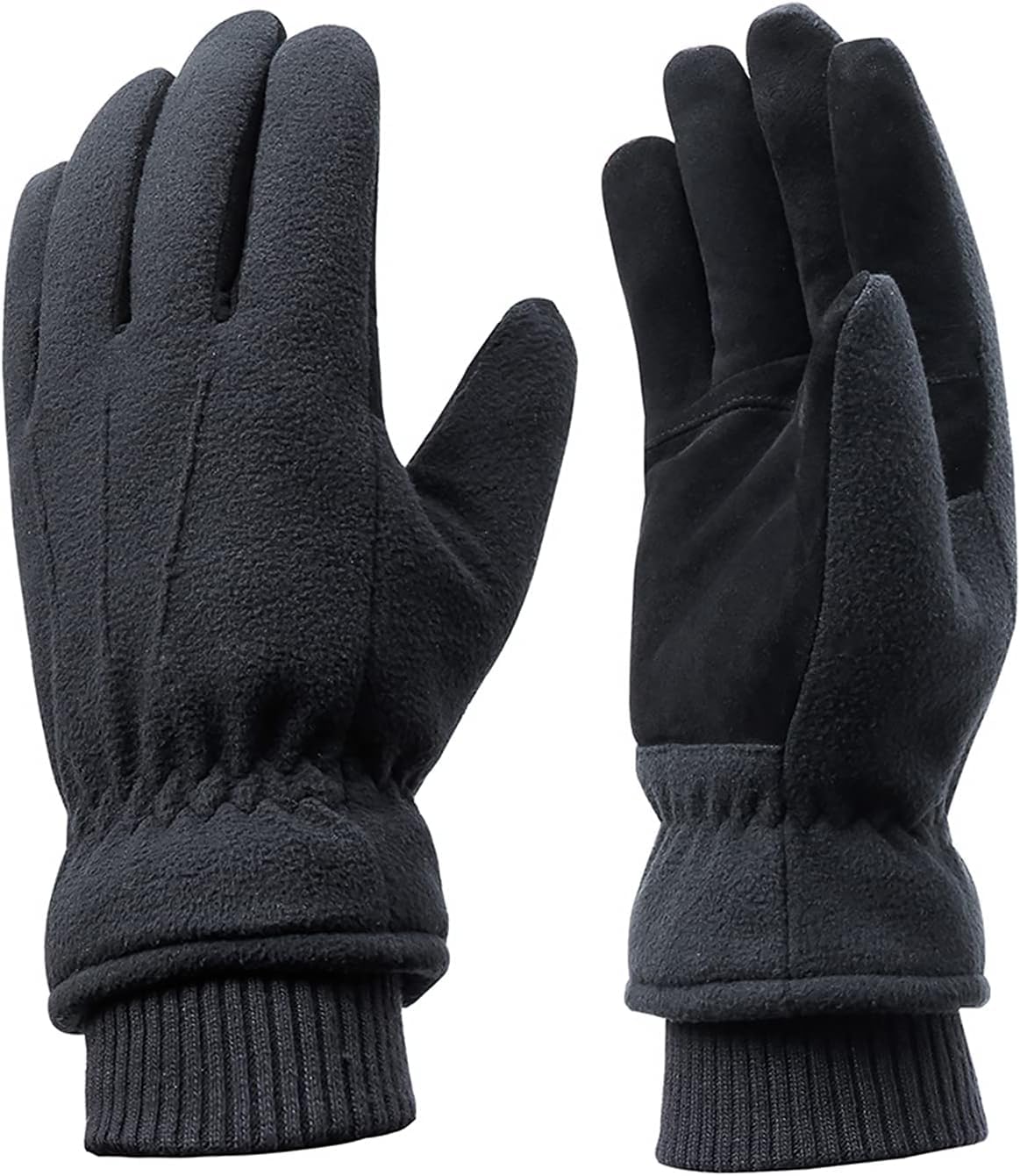 Acdyion Winter Herren Skihandschuhe Warm Futter aus Thinsulate Winterhandschuhe Outdoor Handschuhe für Skifahren Wandern Radfahren Snowboard