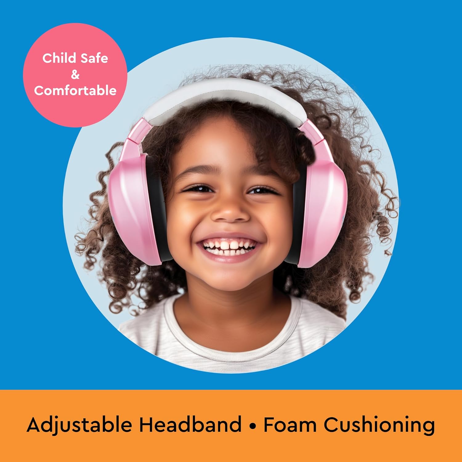 HearMuffs Wireless - Over-the-Ear Advanced Bluetooth Hearing Protection for Infants & Toddlers - Fits Kids Ages 0-4