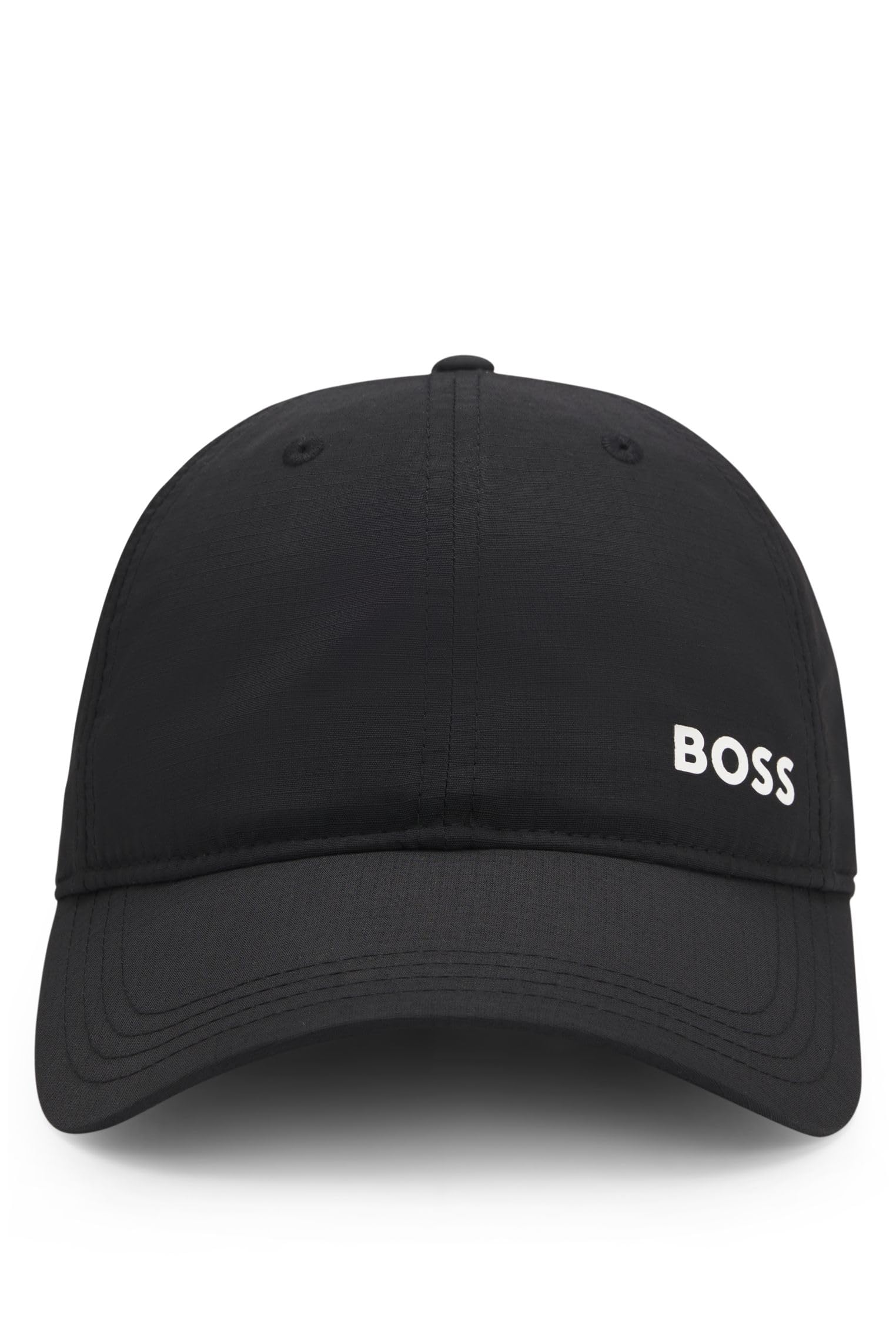 BOSS Mens Lach-RS Logo Cap with UV Protection Black