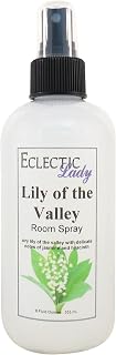 Lily of the Valley Room Spray, 8 Ounces, No Artificial Colors, Parabens, or Preservatives - Fragrant Aromatic Room Mist For Home, Room, Office