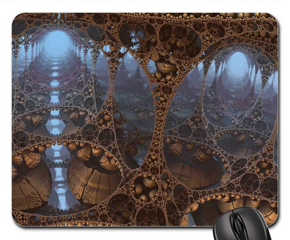 Mouse Pad - Pods Space City 3D Fiction Futuristic Visionary