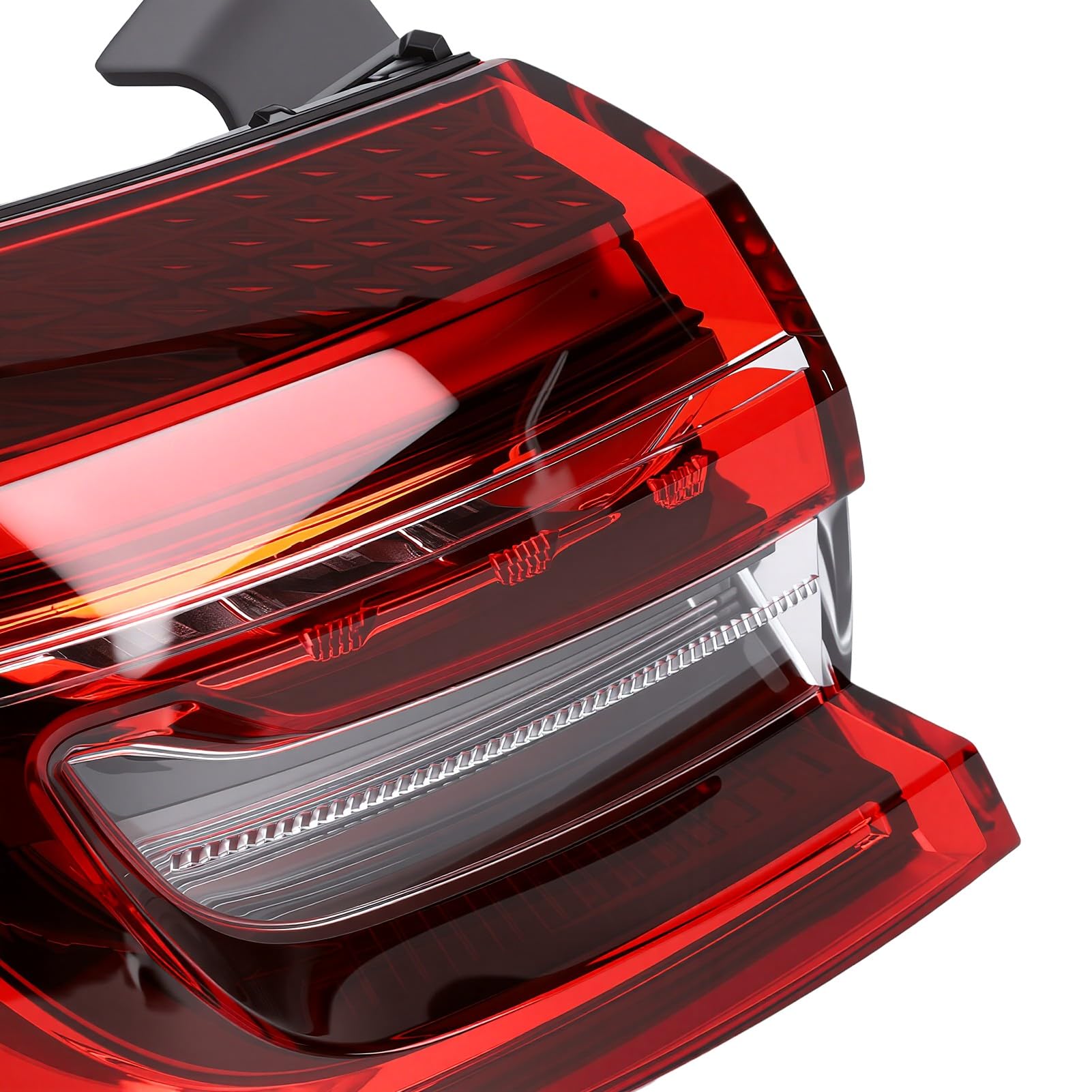 Fydun Zewnętrzne światło Hamowania Tylne, Zewnętrzna Lampa Hamowania Tylna, Zewnętrzna Lampa Tylna, zespół świateł Tylnych LED, Bezpośredni Zamiennik, PMMA ABS, z lampą pozycyjną (Lewy 265551550R)