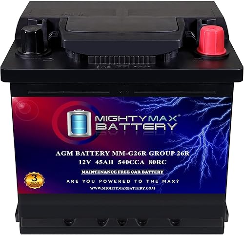 Miniatura 18 de Mighty Max Battery Batería auxiliar MM-AUX14 12V 14Ah, 22RC, 200 CCA recargable AGM batería de coche