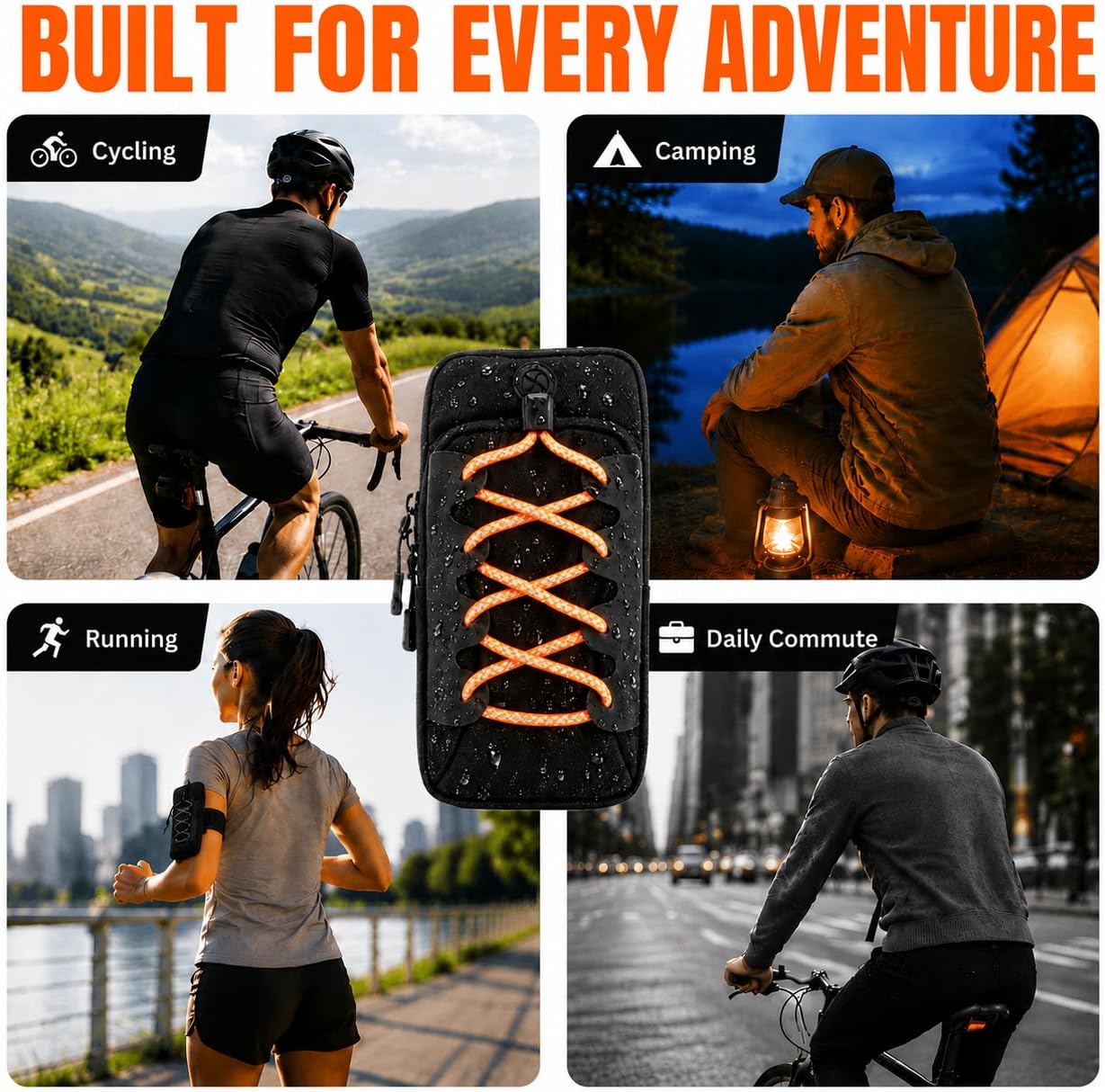 Street Rider Gift Pack E-Bike Bag, Waterproof Reflective Handlebar Storage Pouch for Tuttio, Yozma, Rawrr, Stark, Razor & Altis, Ideal for Urban Commuting, Night Riding and Off-Road Riding