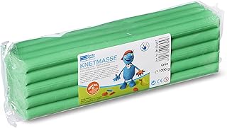 Becks Plastilin- plastilina, Color Verde, 1000 g (B100497)