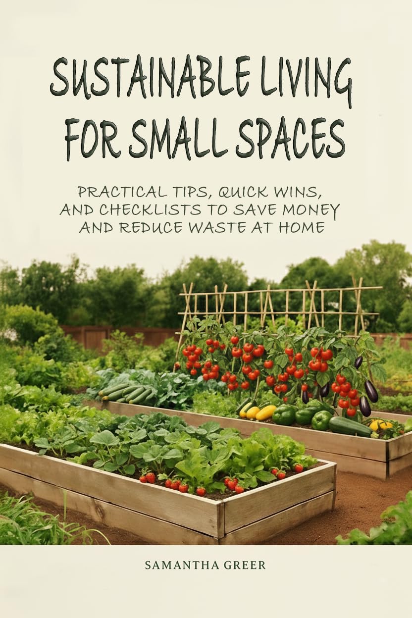 Sustainable Living for Small Spaces: Practical Tips, Quick Wins, and Checklists to Save Money and Reduce Waste at Home (Practical Sustainability Guides Book 2)