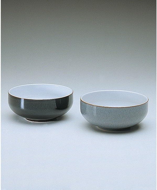 Denby Jet Grey Soup/Cereal Bowl 15.5 cm
