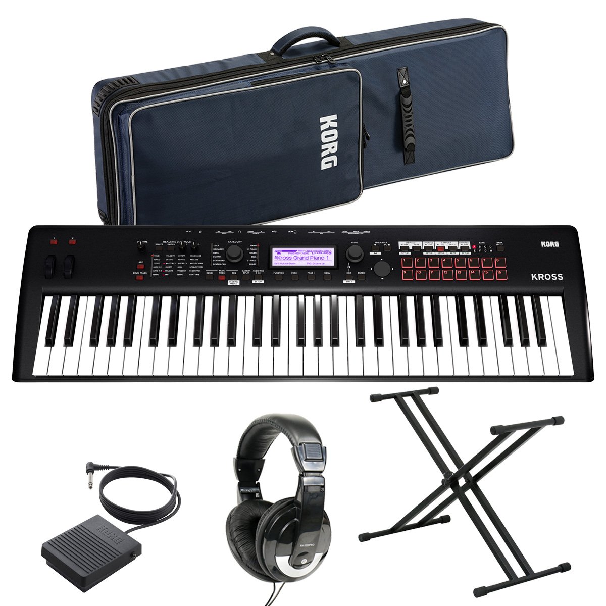 Amazon.co.jp: KORG コルグ / KROSS2-61 MB オプションセット マット