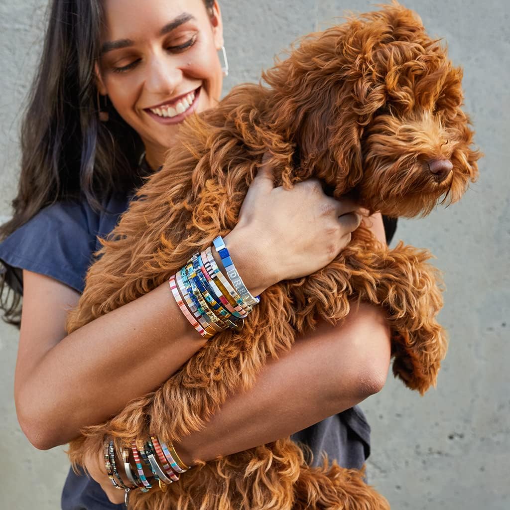 Scout Curated Wears - Good Karma Miyuki Bracelet - Gratitude Earth/Sky/Silver