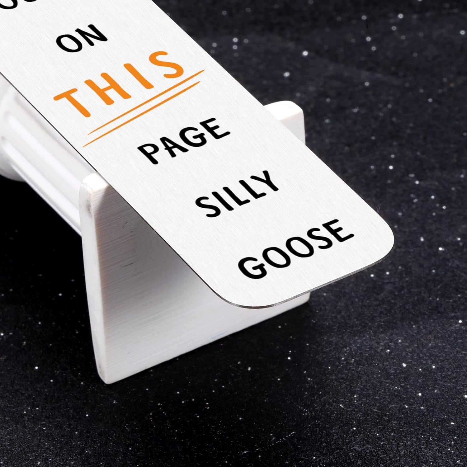 Silly Goose Bookmark Funny Bookmarks for Women Men Girls - Valentines Gifts for Teen Girls Boys, Book Marks for Reading Kids Women Men, Cute Bookmark Bookish Gifts for Books Lovers Valentines Birthday - Image 8