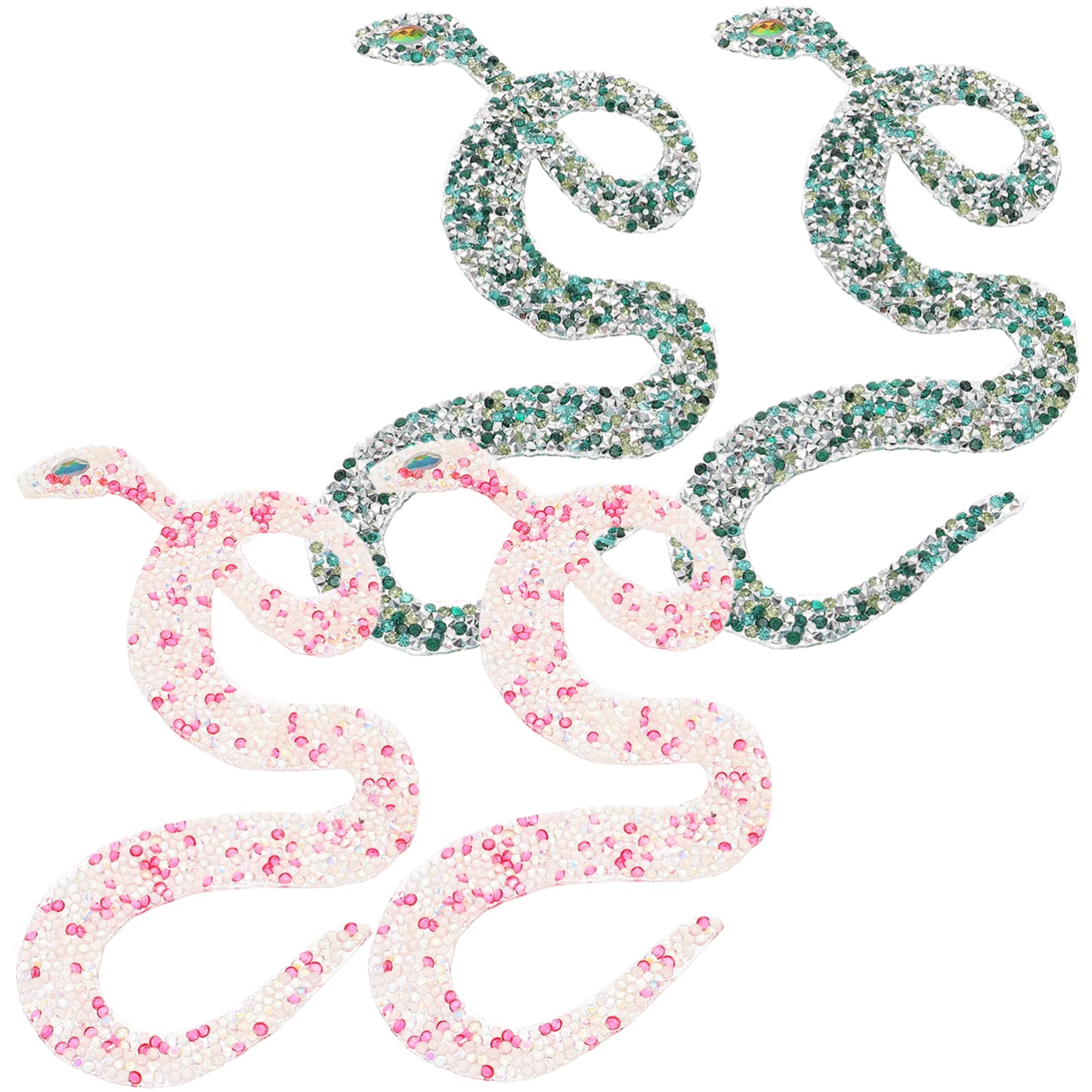NUOBESTY 20pezzi Toppe Adesive Applique Termoadesive Per Abbigliamento Decorazioni Per e Accessori e