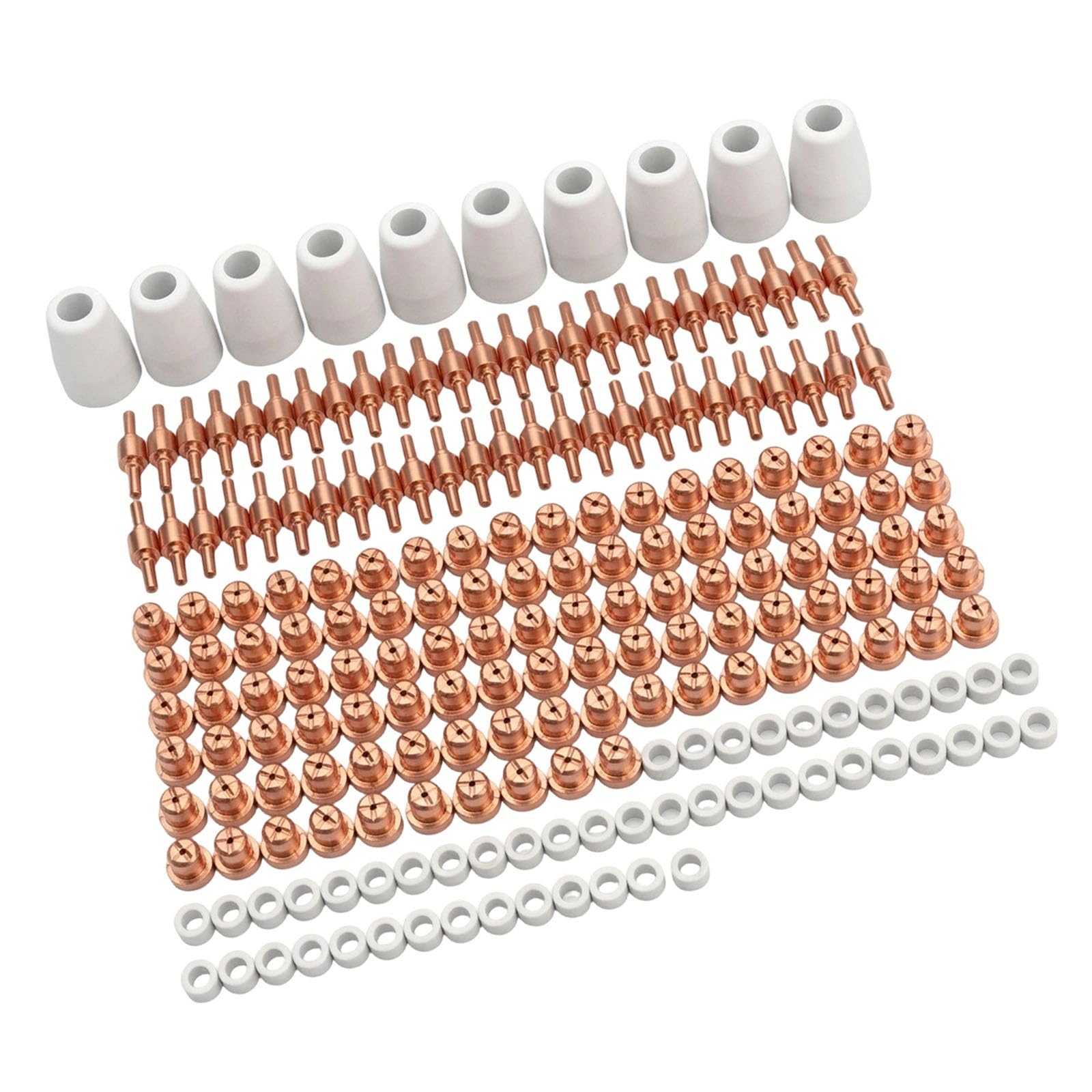 210 pz/set taglierina estesa elettrodo ugello tazza shunt per PT31 LG40 torce di taglio CUT40 / / CT312