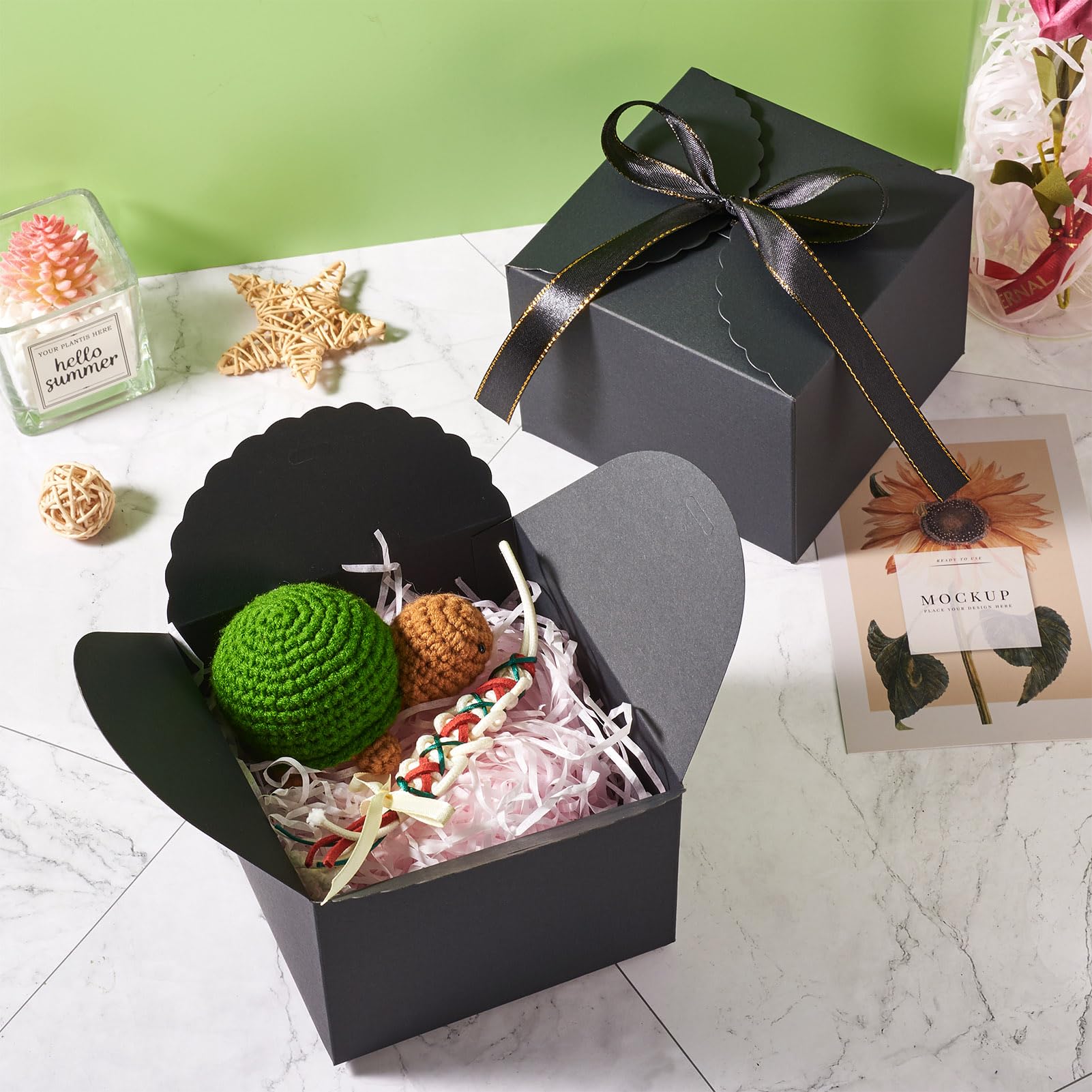 Kraft Paper Favor Boxes | Zazzle | Box Template Prntable, Kraft, Favor - View #6