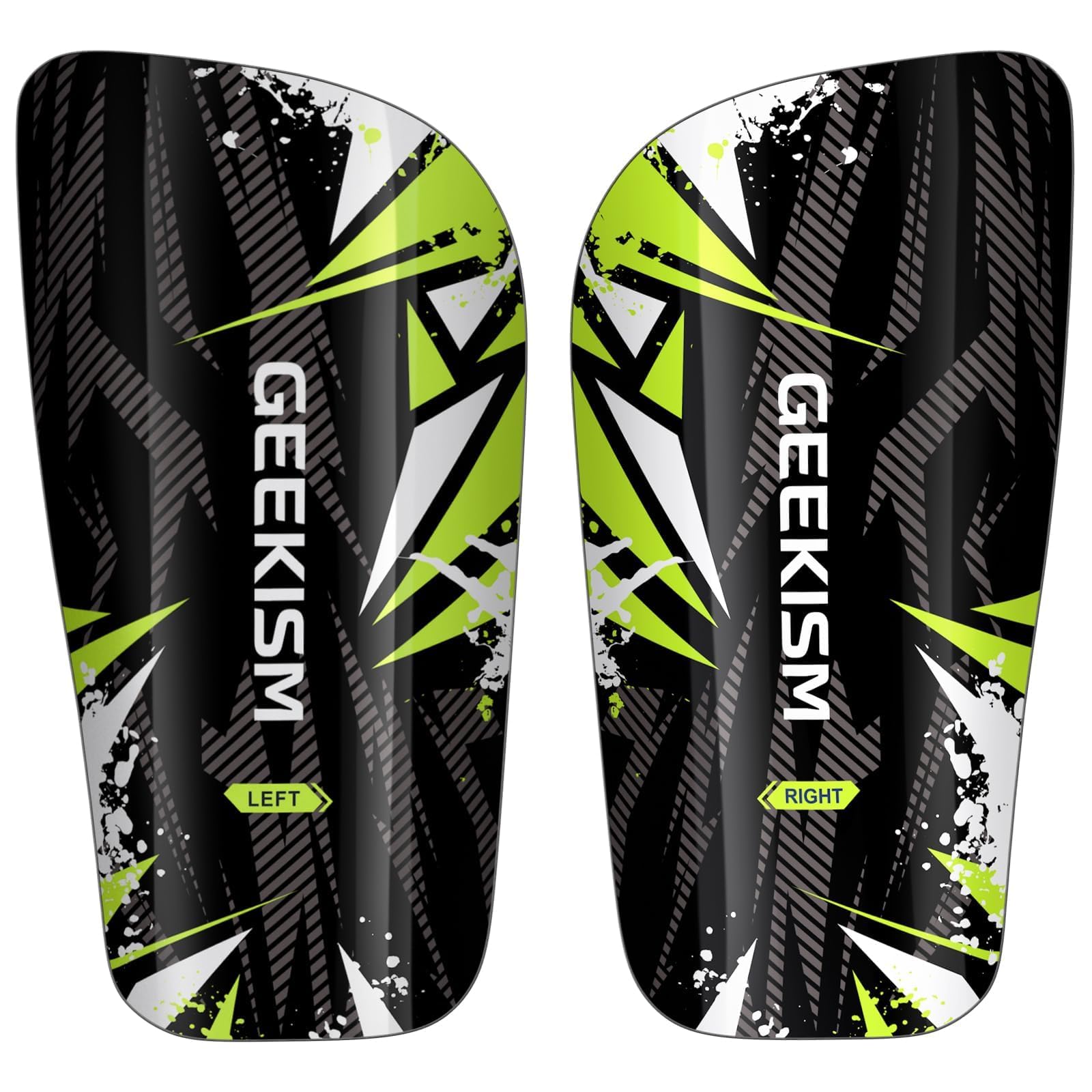 Soccer Shin Guards for Youth Kids Toddler - Soccer Shin Pads for Teens & Men, Protective Football Gear for 3-16 Years Boys Girls & Adult, World Cup