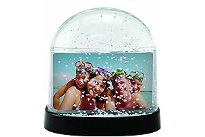 Neil Enterprises Inc. Clear Horizontal Photo Snow Globe