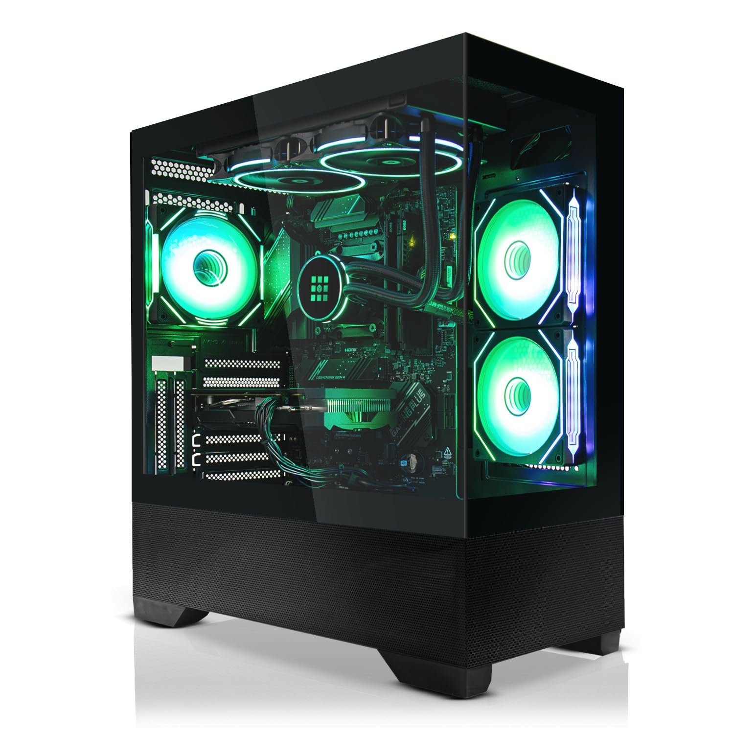 SYSTEMTREFF PC Gamer High-End Intel Core I9-13900KF 24x5.8GHz | Nvidia RTX 5070 12GB | 1To M.2 NVMe | 64Go DDR5 RAM | Windows 11 Pro | Ordinateur De Bureau Pour Les Joueurs