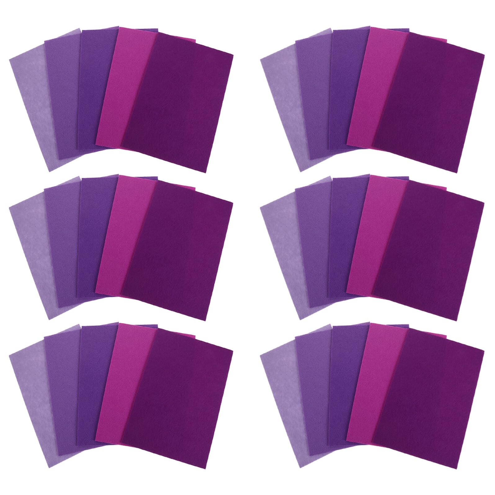 30 Filzquadrate Für DIY Bastelprojekte Farbige Filzquadrate Patchwork Filz Weicher Filzstoff Farbiger Bastelfilz Filzstoff Zum Nähen