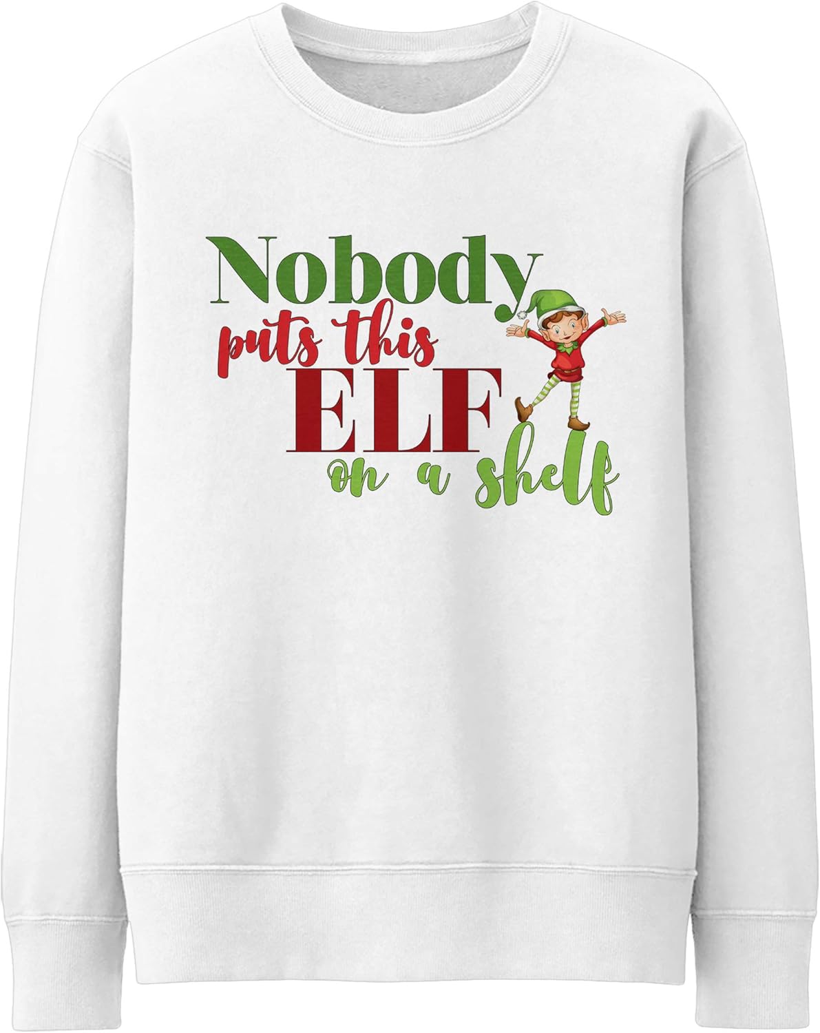 elf on the shelf ugly sweater