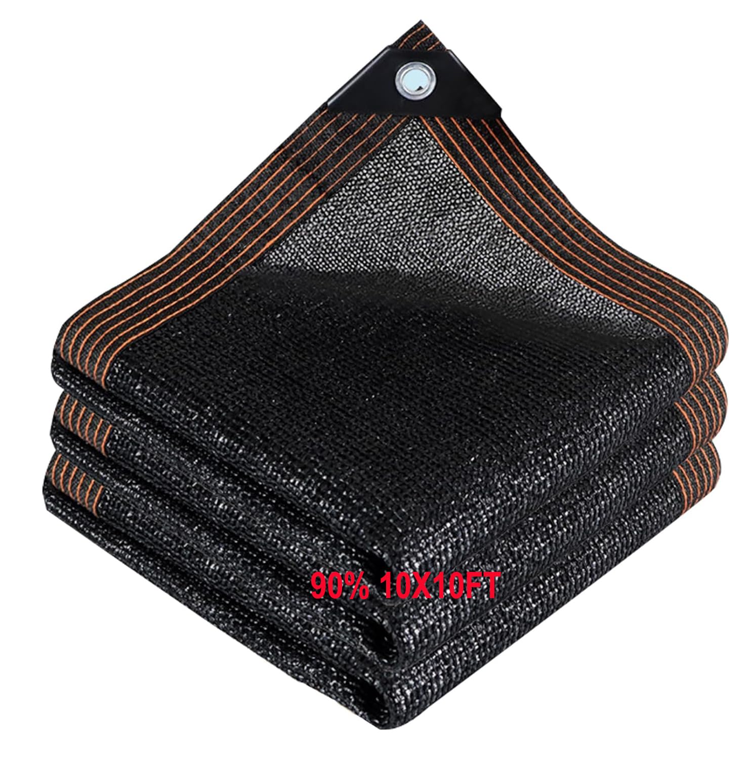 Outdoor Shade Cloth 90% Sunblock Shade Mesh Tarp with Grommets for Garden Greenhouse Pergola Patio Plants Chicken Coop Porch Dog Kennel Cover 3 x 6.5